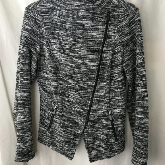 Boucle Moto Sweater Jacket - Picture 2 of 7